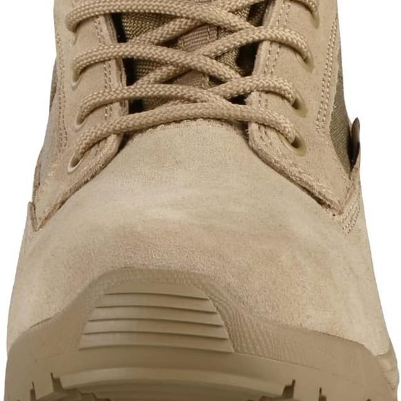 NWT FREE SOLDIER SUEDE LEATHER MILITARY TACTICAL WATERPROOF COMBAT BOOTS 8 - Picture 2 of 11